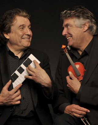 Francis Lockwood and his brother Didier Lockwood